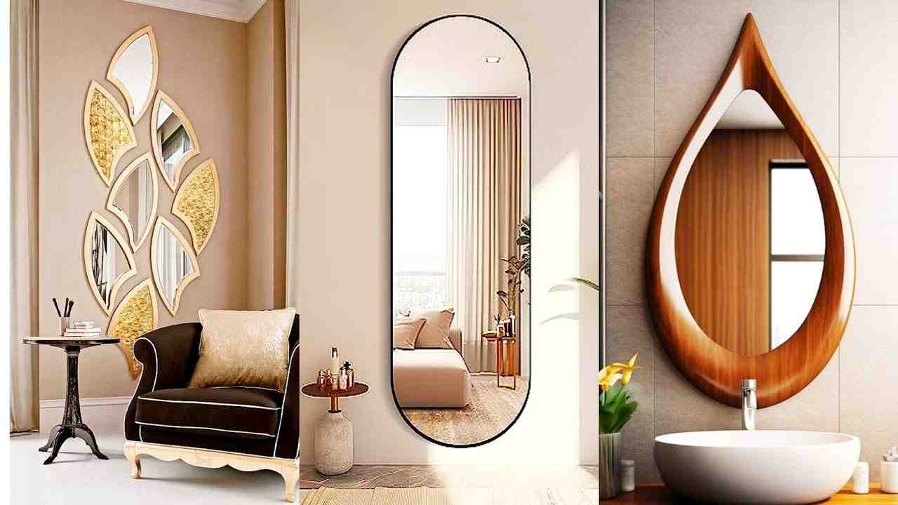 تصویر 3 از آینه دکوراتیو قدی برای اتاق خواب های بزرگ و درب ورودی منزل